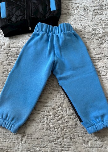 Erkek Bebek Kapüşonsuz Fermuarlı Eşofman Takımı - Görsel 3