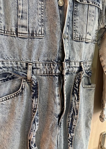 Kadın Kot Tulum - Görsel 4