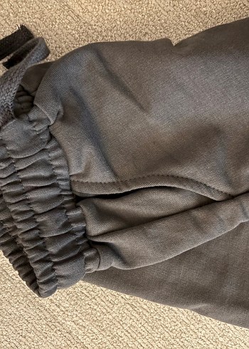 Erkek Gri Rahat Kesim Eşofman Altı - Görsel 4