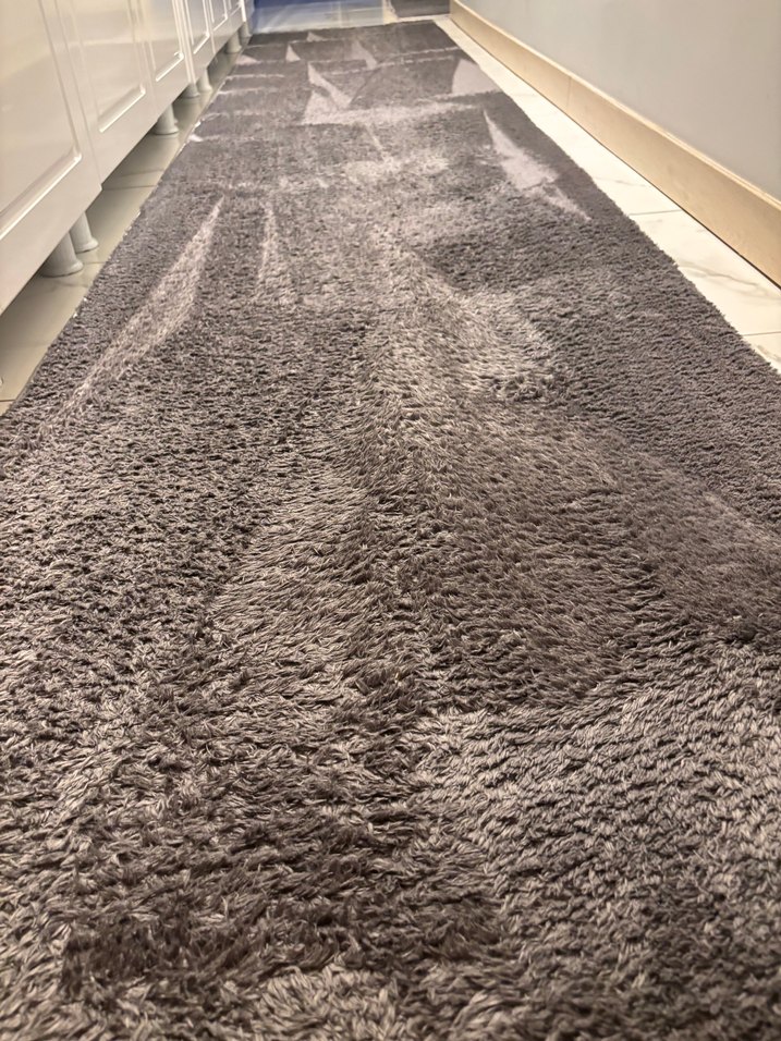 Gri Modern Desensiz Uzun Halı & Kilim - Görsel 2