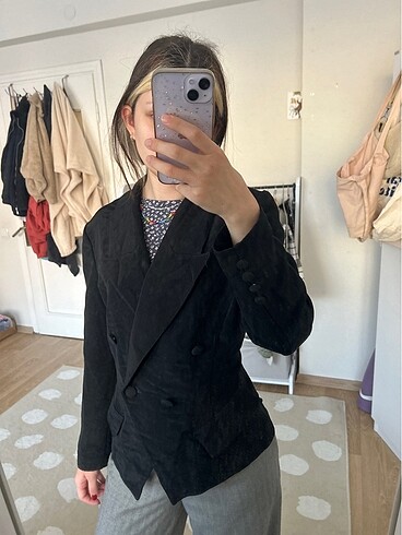 m Beden siyah Renk Siyah Blazer