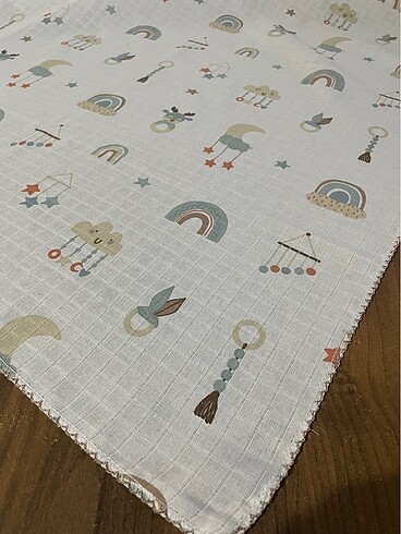 Tükendi Müslin örtü 90*85 cm