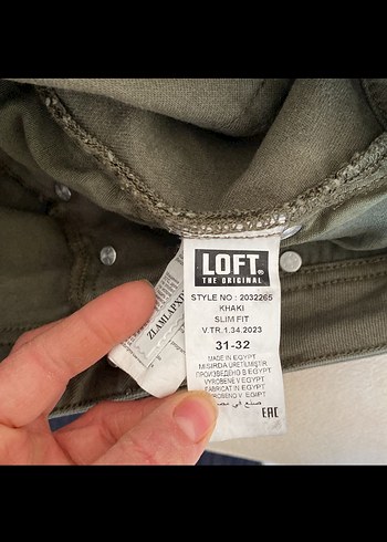 Düğmeli Erkek kot Pantolon - Görsel 4