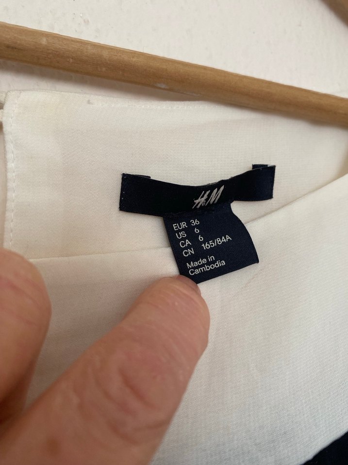 Siyah Beyaz Yakalı Midi Elbise - Görsel 3