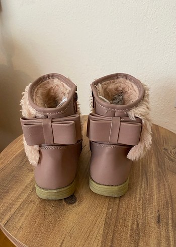 Kız Çocuk Pudra Kürklü Bot - Görsel 4