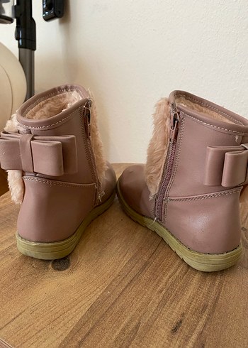 Kız Çocuk Pudra Kürklü Bot - Görsel 5