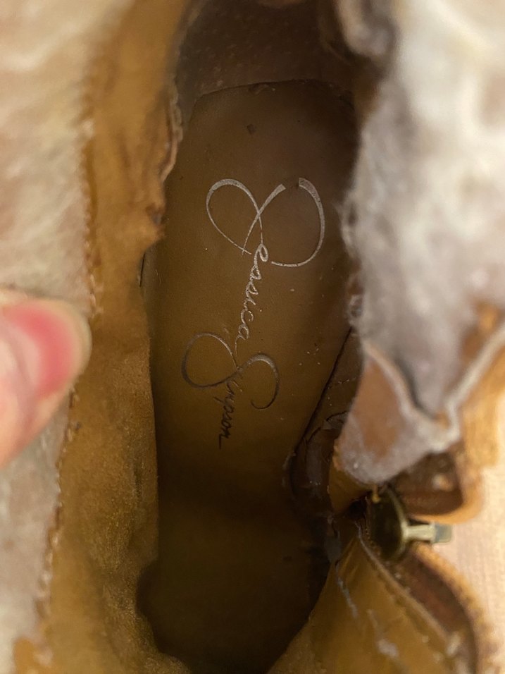 Püsküllü Süet Kahverengi Kadın Bot - Görsel 5