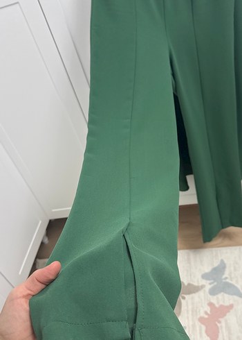 Yeşil Uzun Kollu Salaş Tunik - Görsel 4