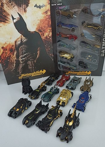 Batman Oyuncak Araba Seti küçük batmen figür hediyemizdir