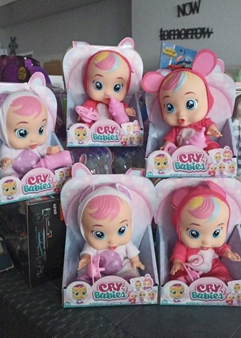 Renkli Cry Babies Bebek Seti