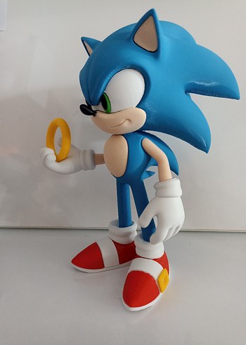 Mavi Sonic Aksiyon Figürü24 cm - Görsel 5