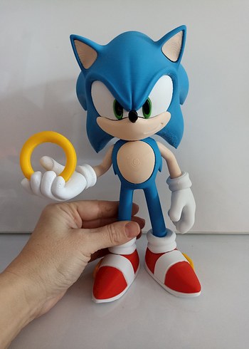 Mavi Sonic Aksiyon Figürü24 cm - Görsel 7