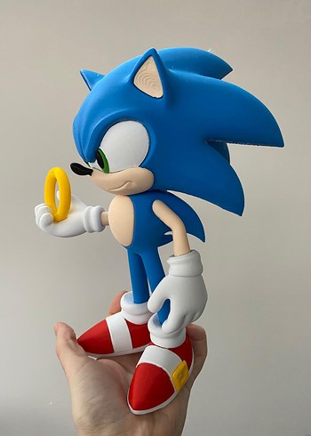 Mavi Sonic Aksiyon Figürü24 cm - Görsel 3