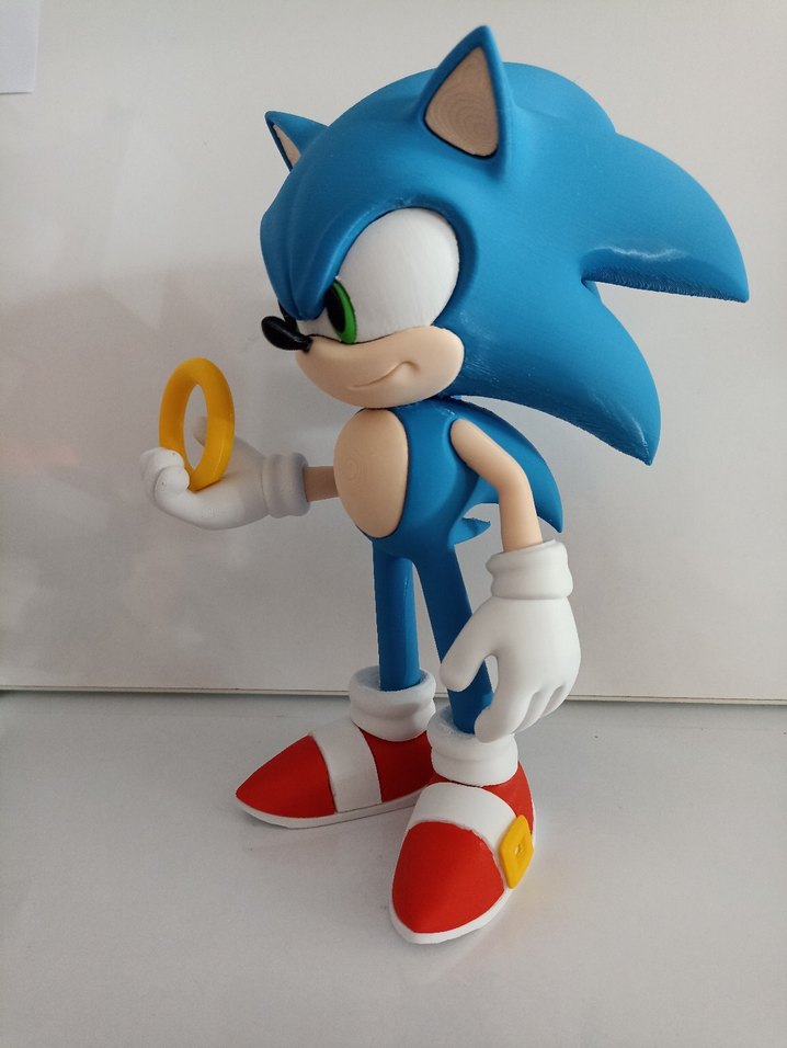 Mavi Sonic Aksiyon Figürü24 cm - Görsel 5