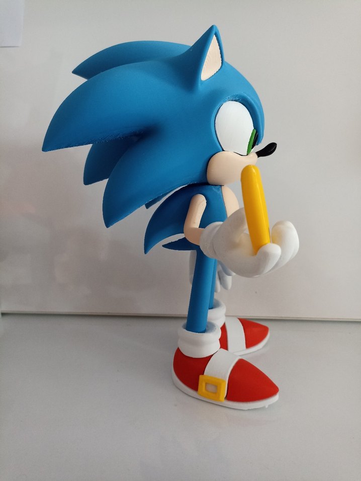 Mavi Sonic Aksiyon Figürü24 cm - Görsel 4