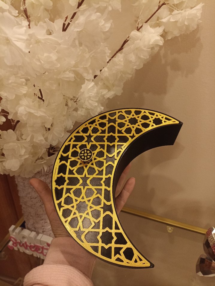 Hilal Şeklinde Ramazan kutusu - Görsel 4