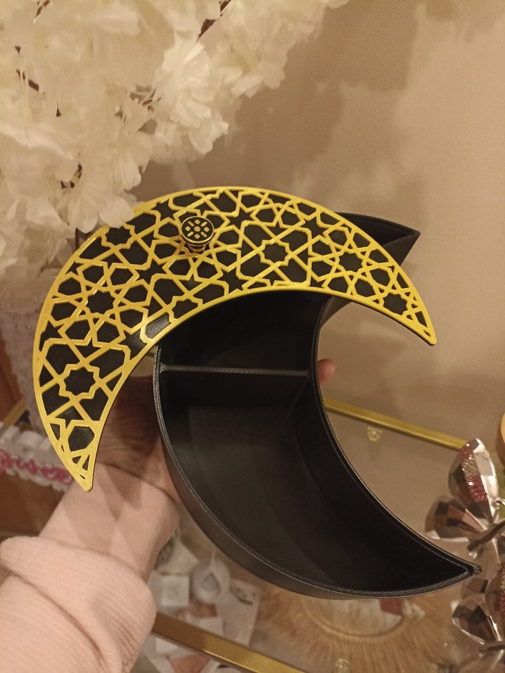 Hilal Şeklinde Ramazan kutusu - Görsel 3