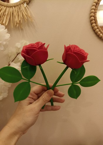 Kırmızı Gül 2 adet - Görsel 3