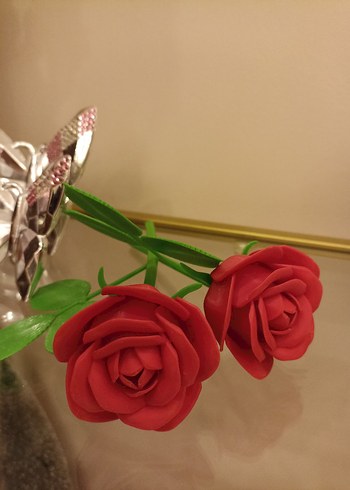 Kırmızı Gül 2 adet - Görsel 2