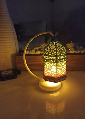 Beden Altın Renkli Dekoratif Mumluk