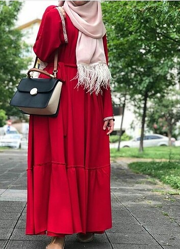 Zara Kırmızı elbise