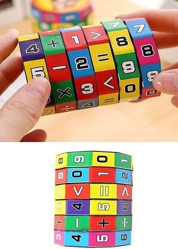 Renkli Matematik Öğrenme Oyuncağı