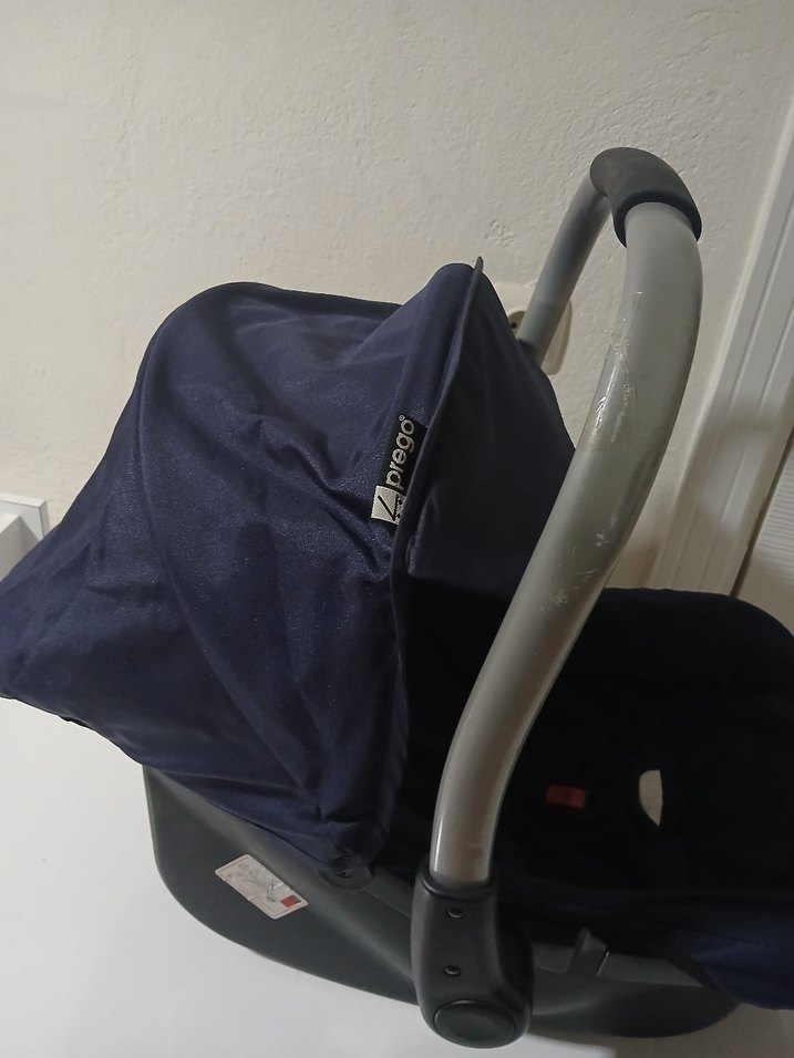 Koyu Mavi Bebek Araba Koltuğu - Görsel 3