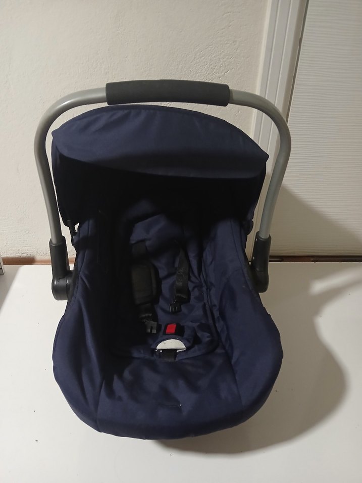 Koyu Mavi Bebek Araba Koltuğu - Görsel 5