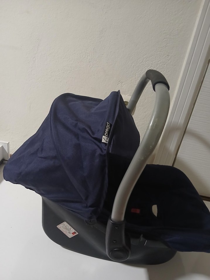 Koyu Mavi Bebek Araba Koltuğu - Görsel 4