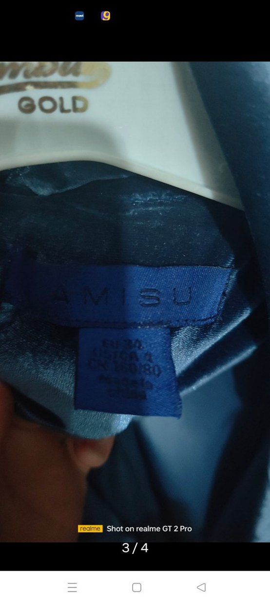 Kadın Lacivert Gotik ceket - Görsel 3