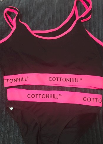 Pembe Baskılı takım yeni etiketi yok içi pedli - Görsel 3