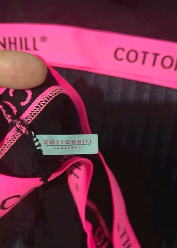 Pembe Baskılı takım yeni etiketi yok içi pedli - Görsel 2