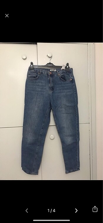 Mom jean pantolon