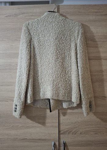 Düğmeli Mini Kadın Blazer - Görsel 3