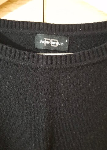 Park Bravo Siyah Kadın Yün Triko Kazak - Görsel 3