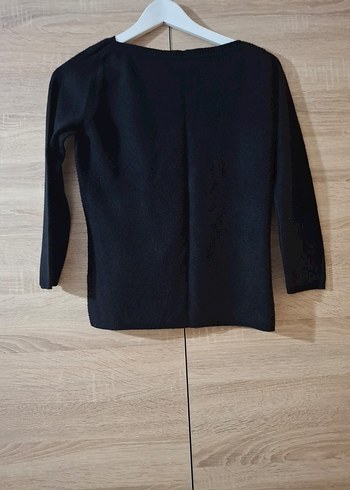 Park Bravo Siyah Kadın Yün Triko Kazak - Görsel 2