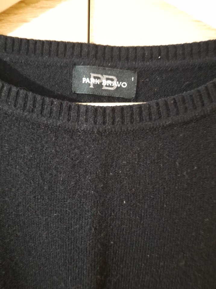 Park Bravo Siyah Kadın Yün Triko Kazak - Görsel 3