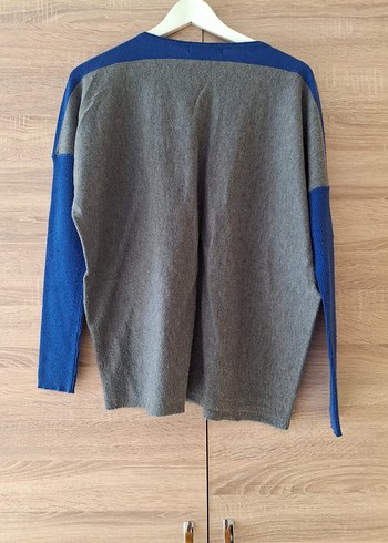 İpekyol Mavi Gri Örme Yün Kadın Kazak - Görsel 3