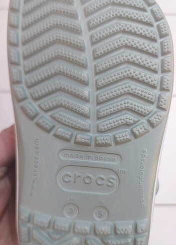 36 Beden turkuaz Renk İthal crocs marka temsilidir