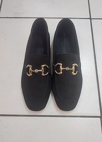 36 Beden siyah Renk Loafer