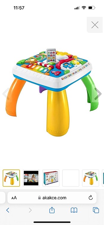 Fisher price temiz kullanildi,telefonu var