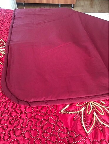 Sifir çantalı saten cift kis yatak ortus - Görsel 6