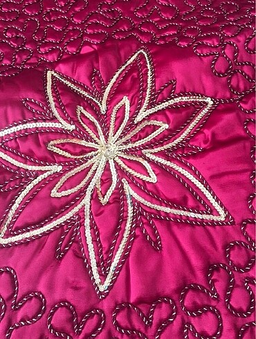 Sifir çantalı saten cift kis yatak ortus - Görsel 5