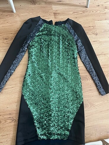 Topshop Topshop payetli elbise sifir