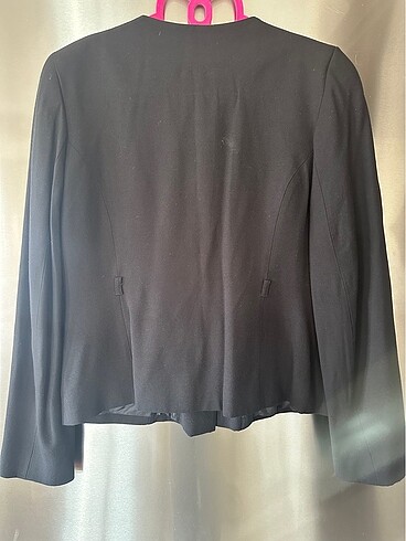 Asos Asos krep kumas ceket sifir