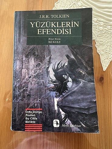 Yuzuklerin efendisi iki kule,eksik sayfa yok ama orta kisimdan k