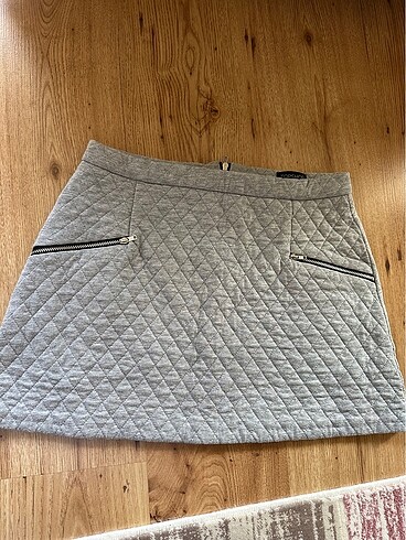 Topshop kapitone mini spor etek