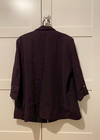 Mor Kadın Blazer Ceket - Görsel 4
