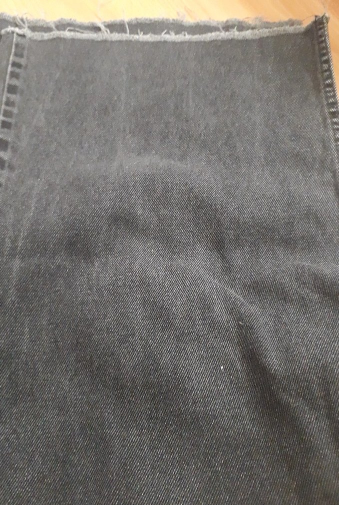 Gri Midi Boy Rahat Kesim Kadın Kot Pantolon - Görsel 2