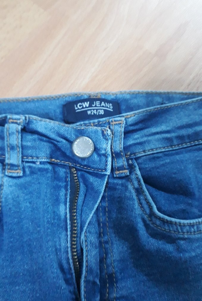 Kadın Mavi Regular Fit Denim Pantolon - Görsel 2